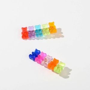 🍭 Pair of yummy gummy bear hair clips 🍭